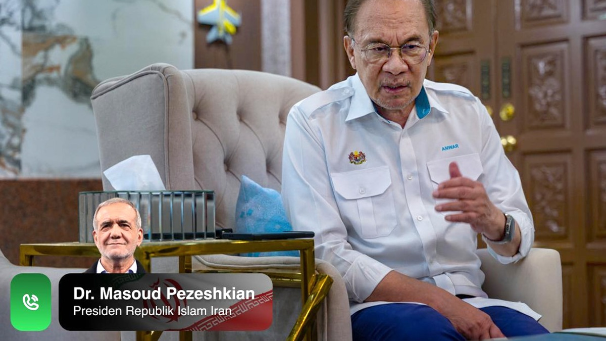 Malaysia Maintains Strong Opposition to West Asia Aggression, Anwar Tells Iran's President