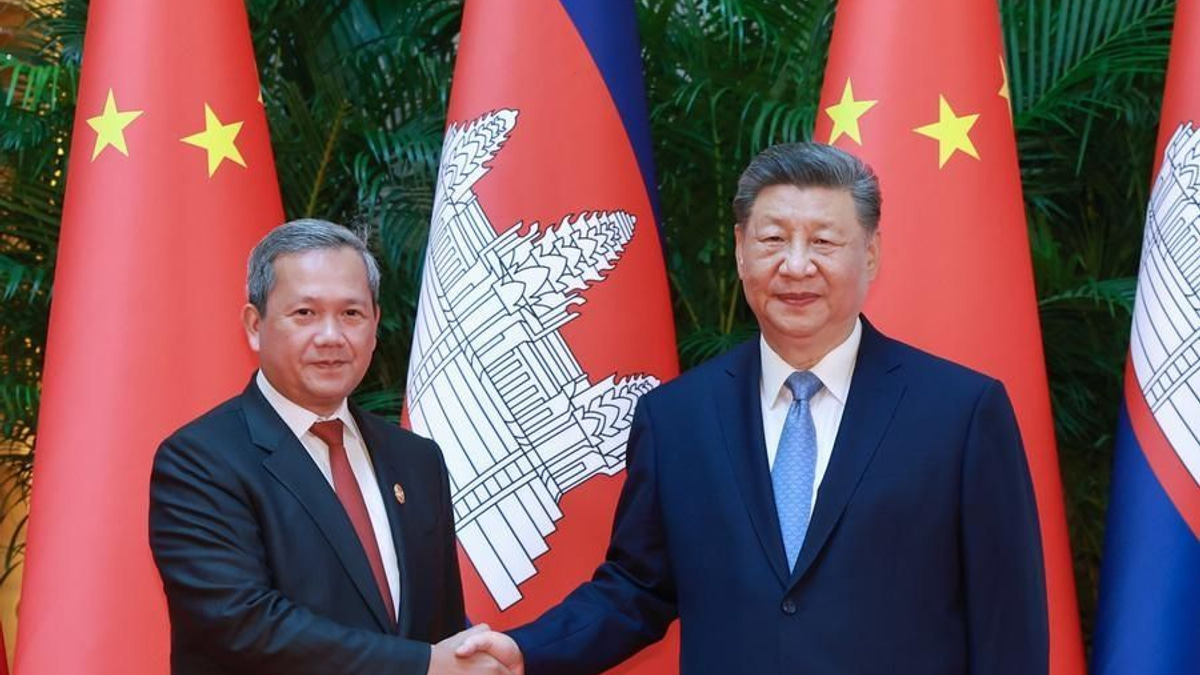 Xi Calls for Deeper China-Cambodia Ties as Hun Manet Visits Shanghai