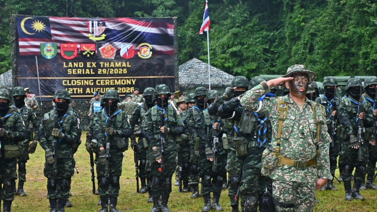 Malaysian and Thai Armies Sharpen Combat Skills in Joint Gerik Exercise