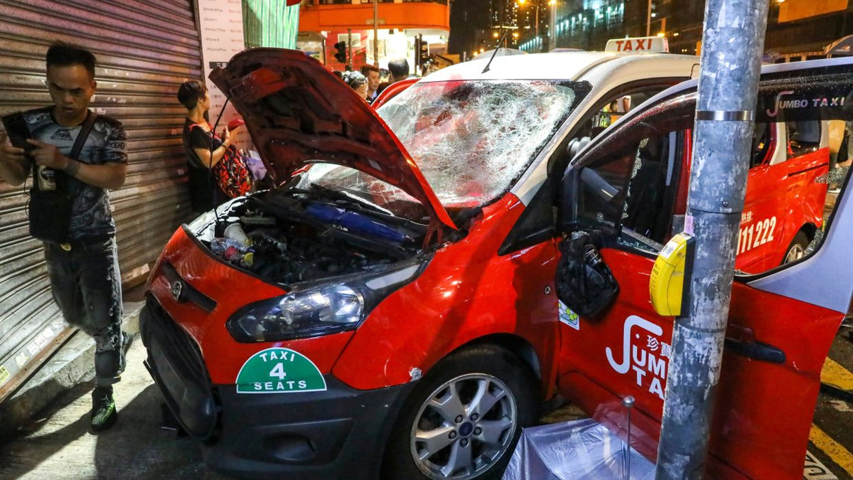 Hong Kong Woman Seeks HK$8.4 Million in Damages After Taxi Struck Her During 2019 Protest