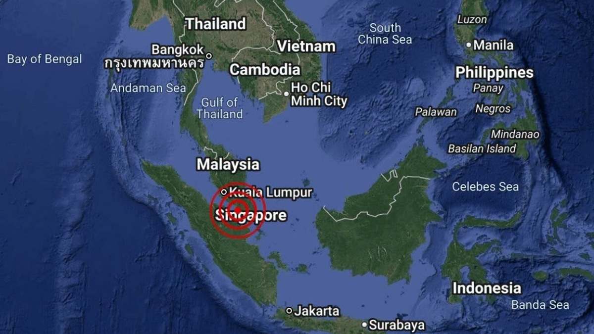 Moderate Tremor Recorded Off Batu Pahat; No Tsunami Risk