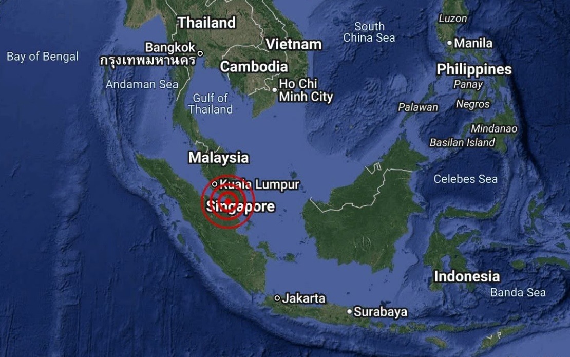Moderate Tremor Recorded Off Batu Pahat; No Tsunami Risk