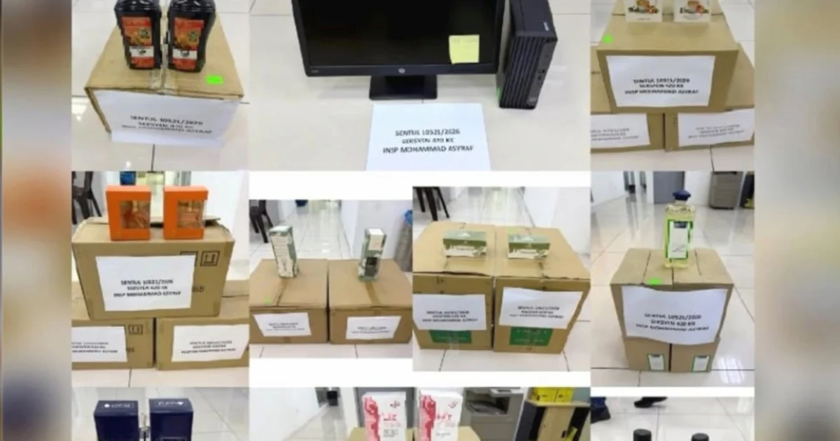 Police Dismantle Perfume Investment Scam Ring, Six Arrests in KL Eco City Raid