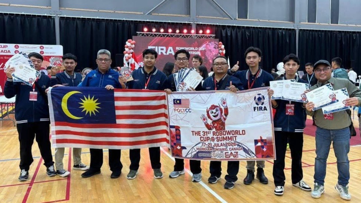 Malaysia's Polytechnic Students Secure 14 Medals at International Robotics Competition