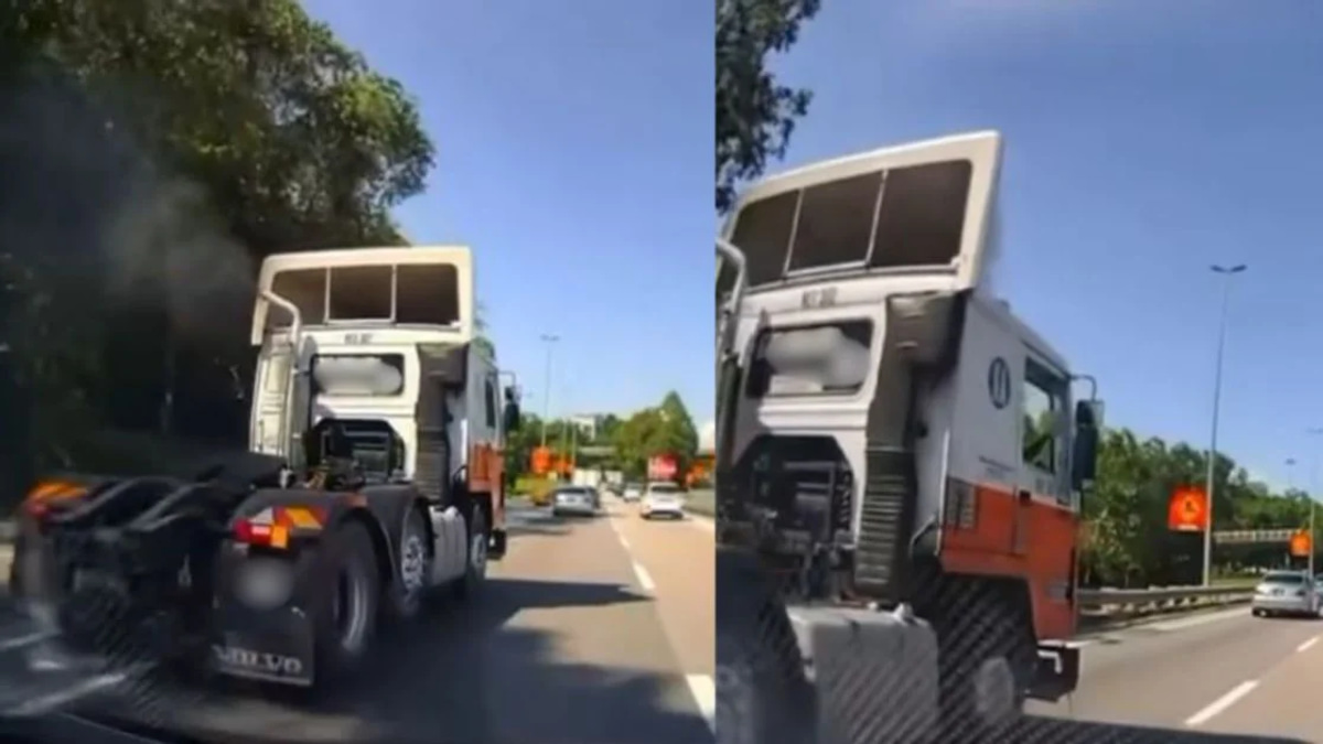 Lorry driver arrested after making obscene gestures on Kajang highway
