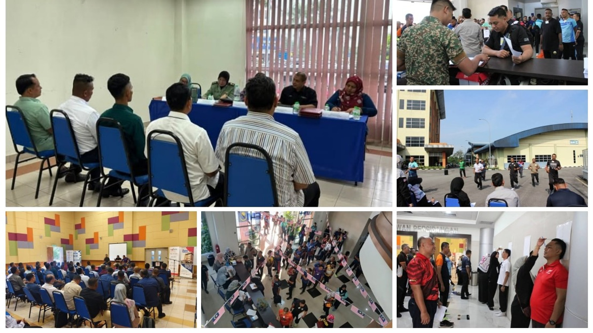 147 Former Military Personnel Interview for MRSM Warden Positions