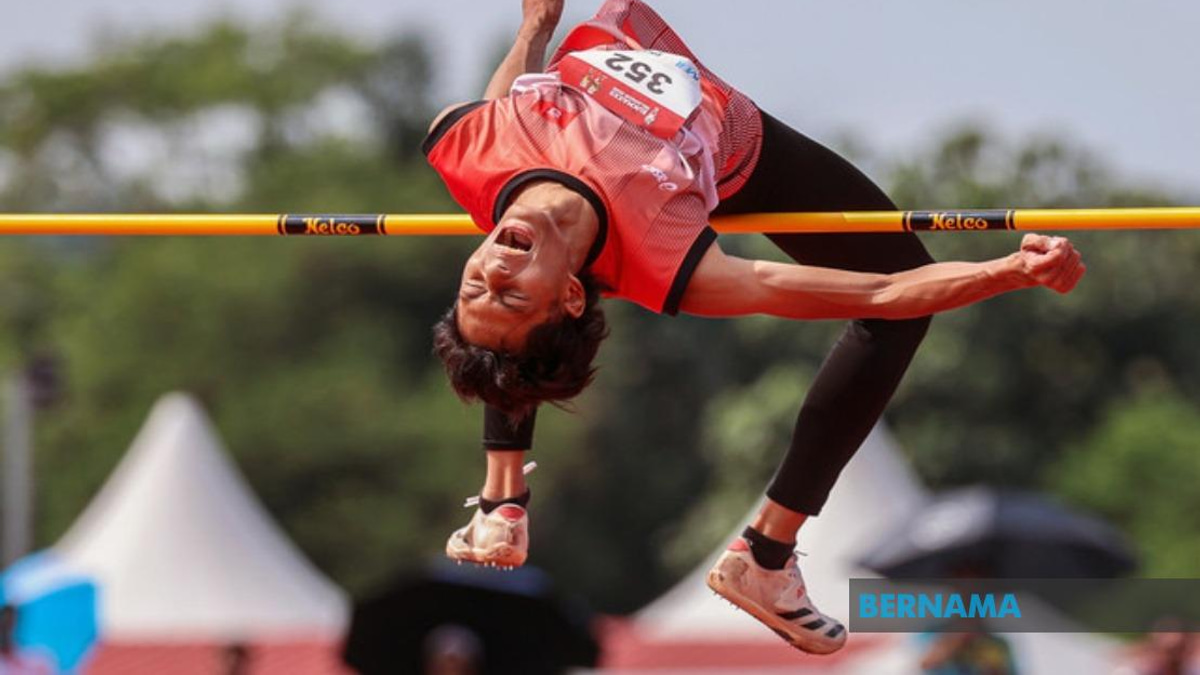 Kelantan's Dzul Darwisy Surges to Gold at SUKMA 2026 in Stunning High Jump Upset