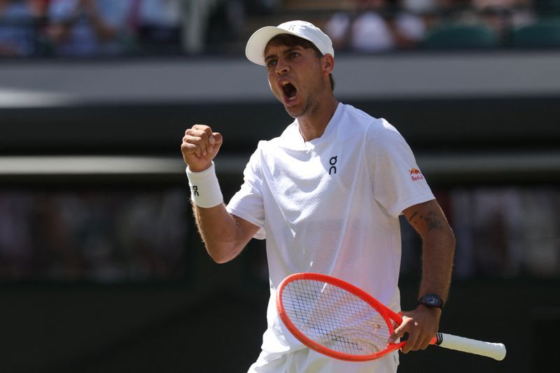 Cobolli Advances to Wimbledon Quarter-Finals, Eyes Ice Cream Over Match Analysis