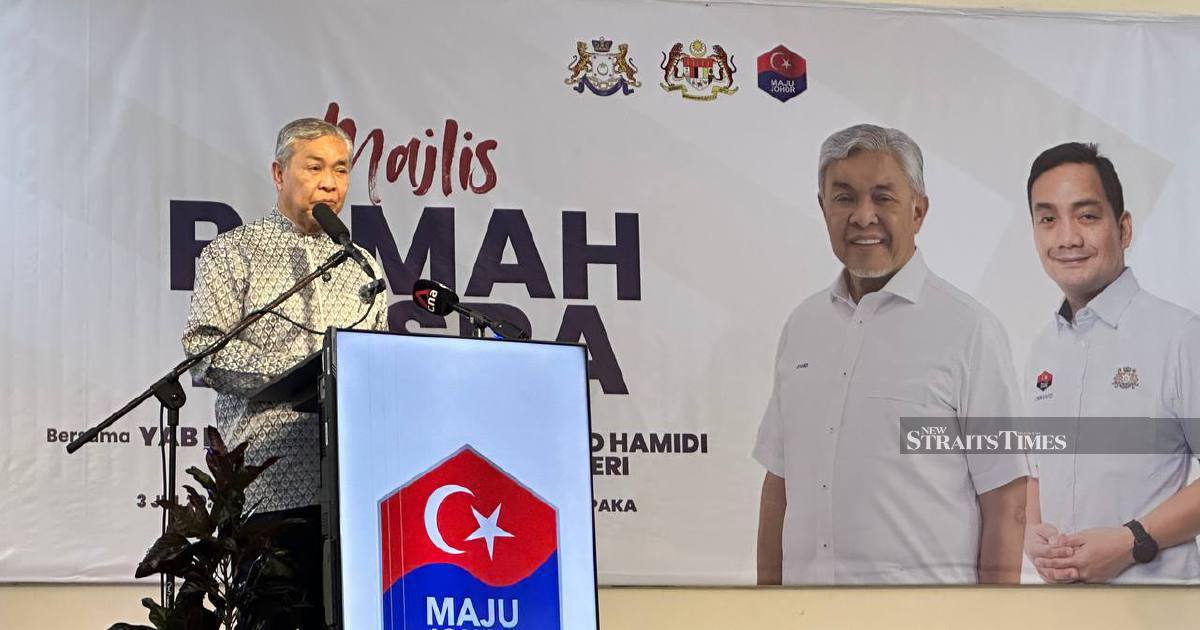 Zahid Calls for Unity as BN Seeks to Move Past Old Grievances in Johor Campaign