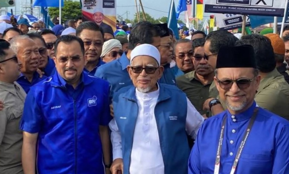 Perikatan and Barisan to jointly campaign in Negeri Sembilan state election, says Hadi