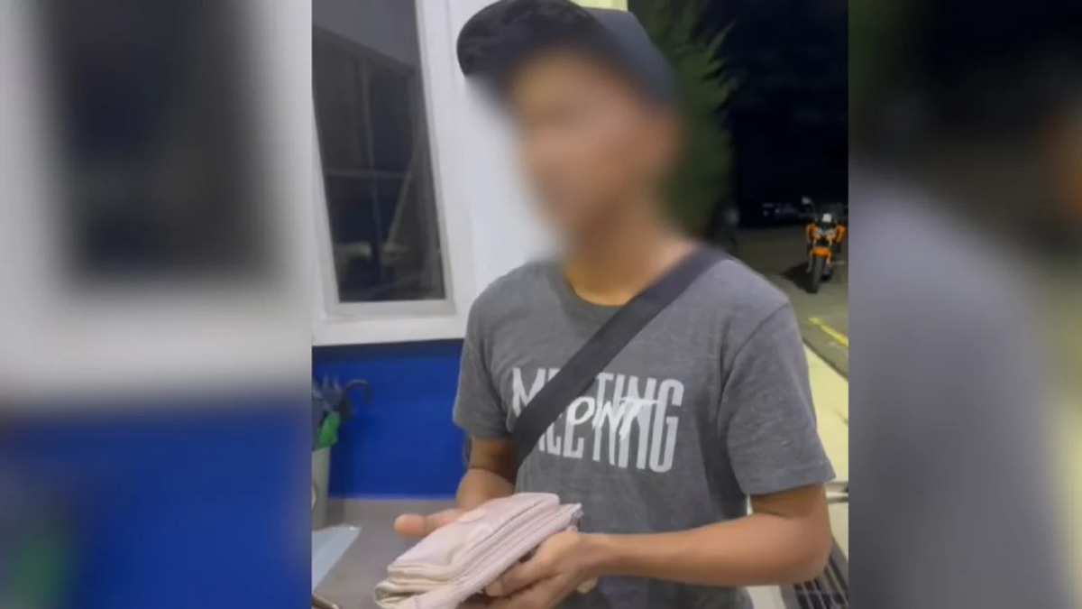 Delivery Rider Held Over RM10,000 Theft From Lost Wallet at Supermarket