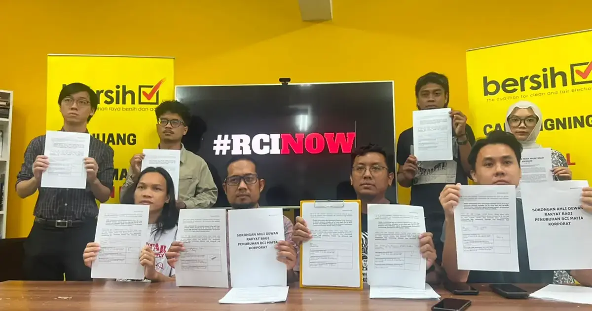 Bersih Claims Support from 34 MPs for Royal Commission Probe into Corporate Misconduct