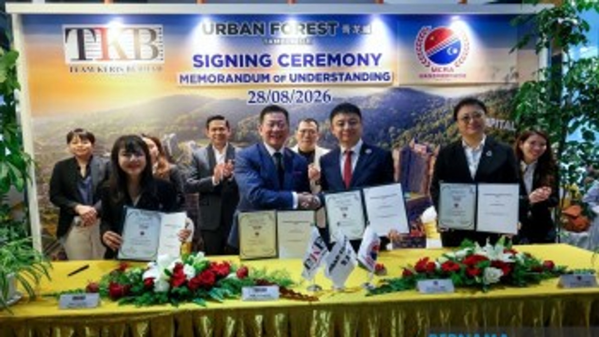 RM1 Billion Urban Forest in Ipoh to Transform Perak Into International Tourism Destination