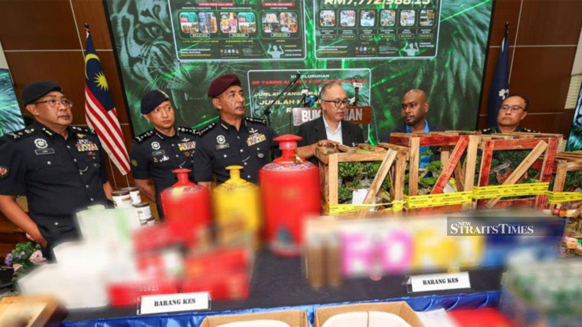 Police dismantle major smuggling networks, arrest five in RM12.8 million bust