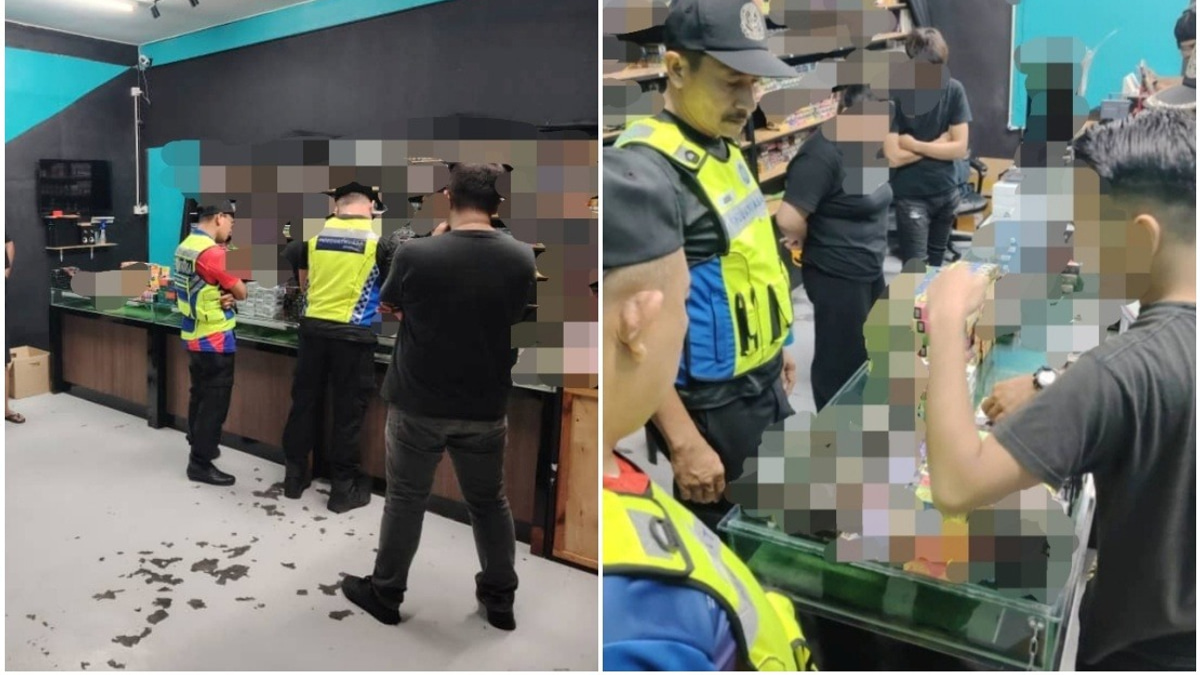 Kangar Council Seizes 400 Vape Liquid Units and 70 Devices in Enforcement Drive