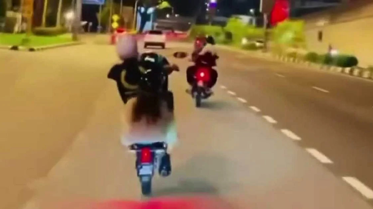 Seven arrested over dangerous wheelie stunts in Kuala Lumpur