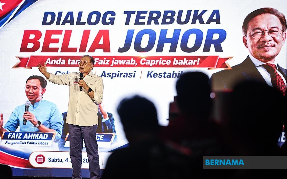 Johor Development Must Serve Rural and Urban Poor Equally, Anwar Says
