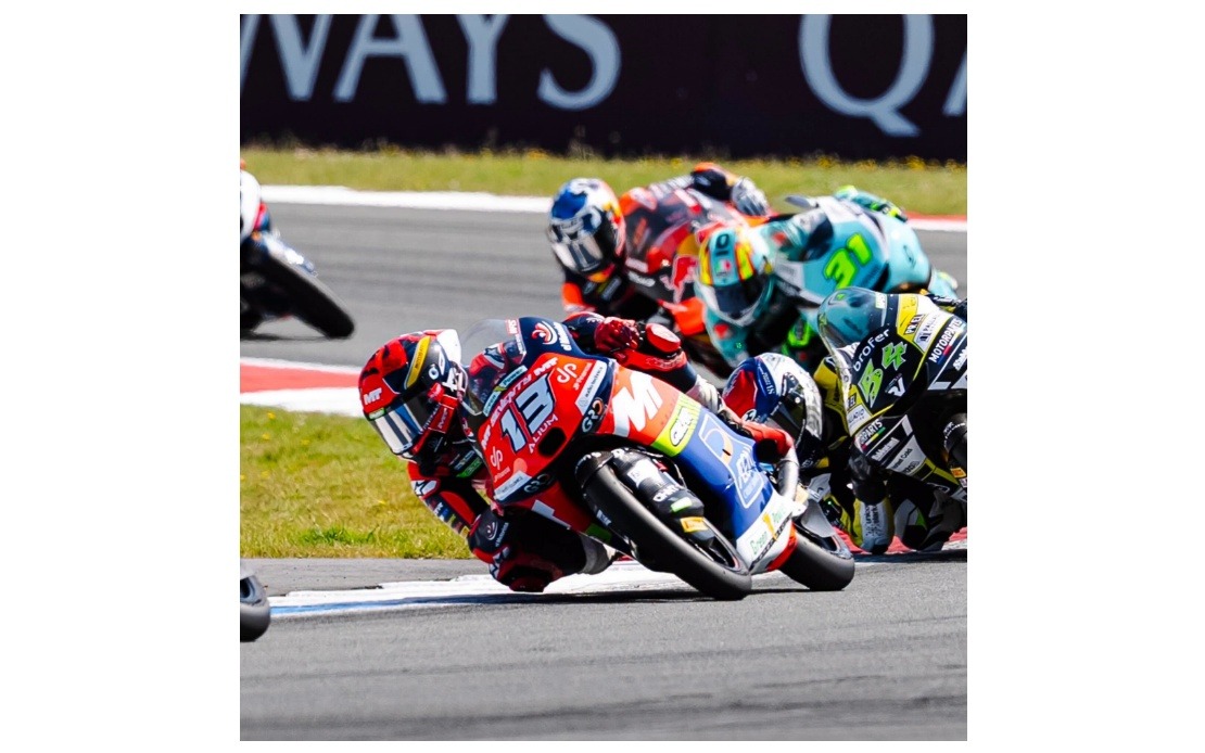 Hakim Danish Scores Points in Dutch GP Despite Tyre Struggles