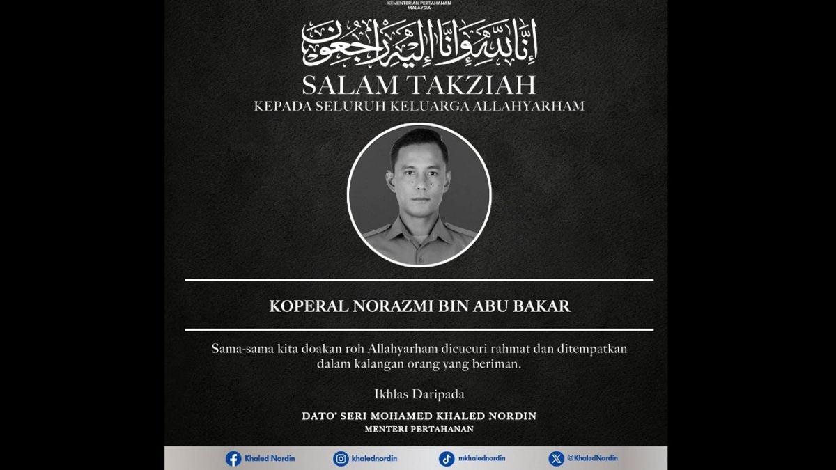 Government and Defence Ministry Express Deepest Condolences Following Training Exercise Tragedy