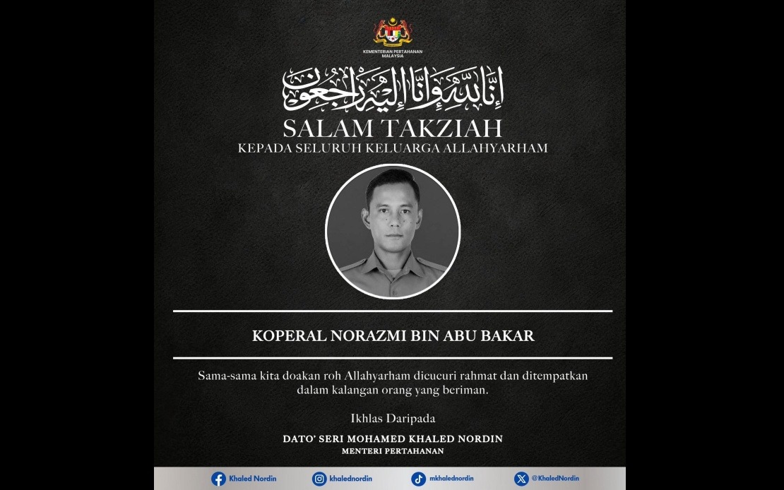 Government and Defence Ministry Express Deepest Condolences Following Training Exercise Tragedy