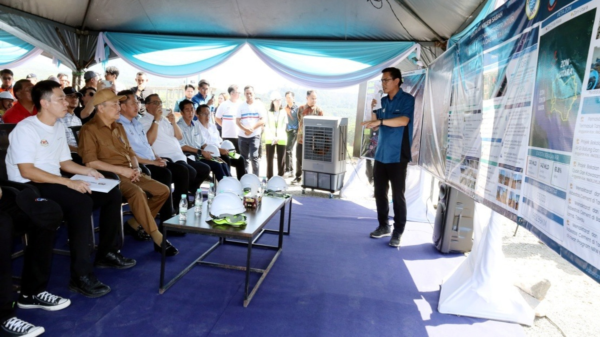 Tawau's Chronic Water Shortage Set for Relief as RM450.5 Million Project Nears Completion