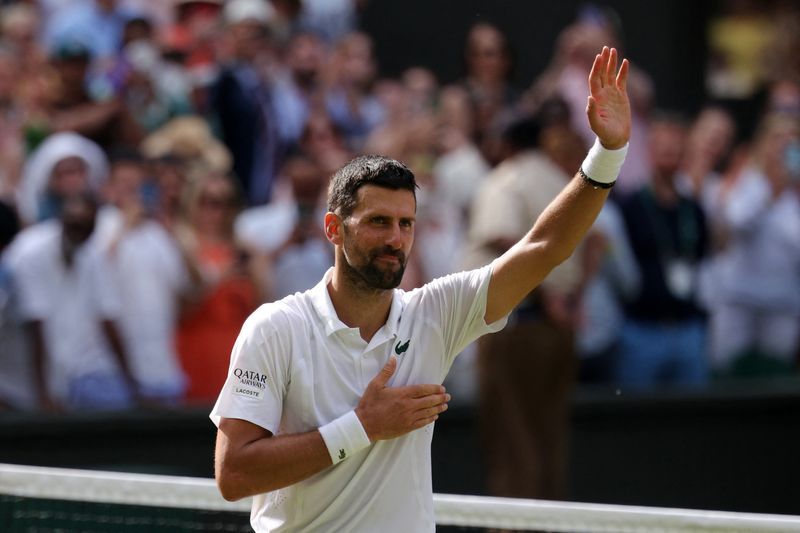 Djokovic chases 25th Grand Slam as Osaka emerges as title contender at Wimbledon quarters