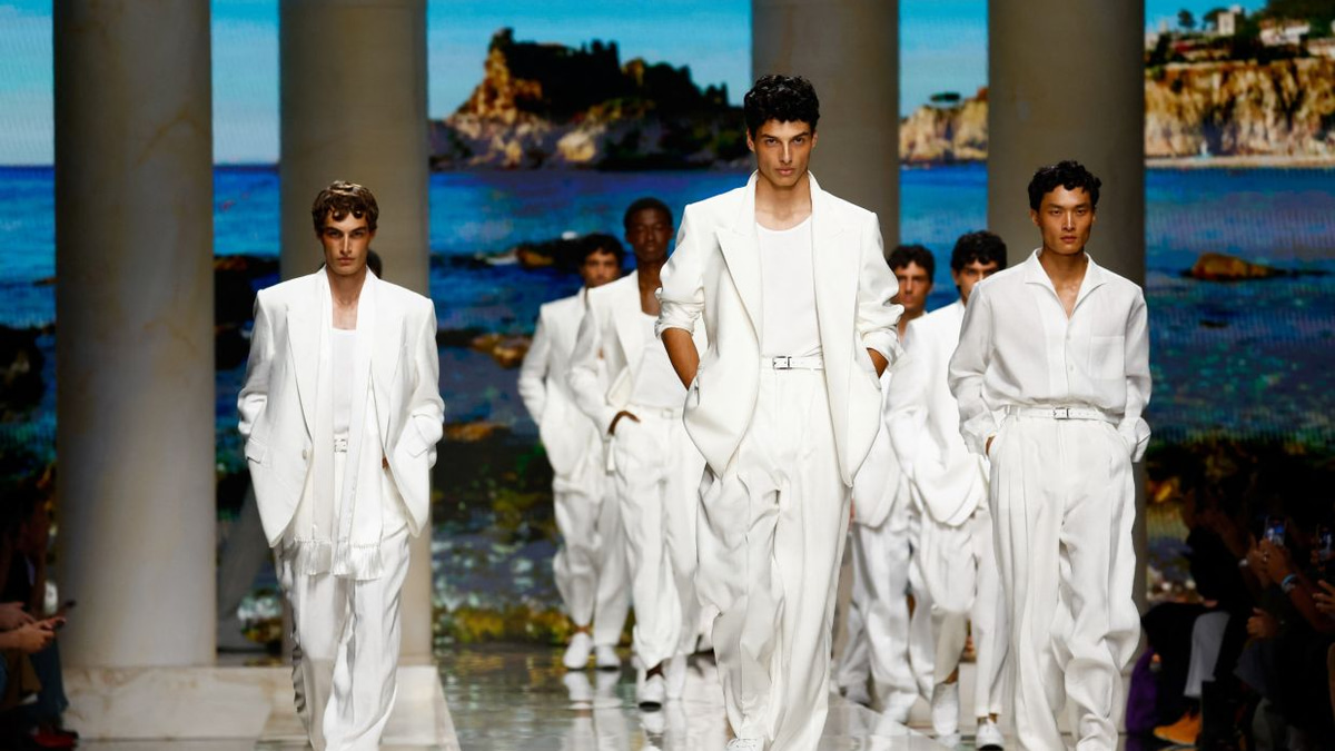 Milan Menswear Embraces Simplicity and Breathable Luxury for Summer 2027
