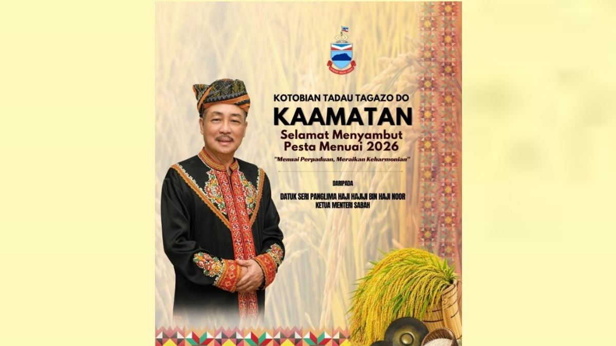 Kaamatan Festival Embodies Sabah's Values of Gratitude and Unity, Says Hajiji