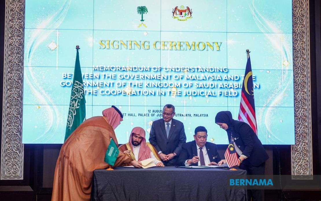 Malaysia and Saudi Arabia Strengthen Judicial Ties with Landmark Cooperation Agreement