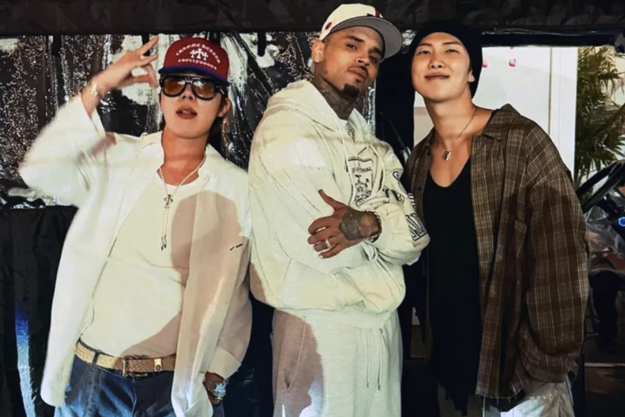 BTS members face fan backlash over Chris Brown concert appearance