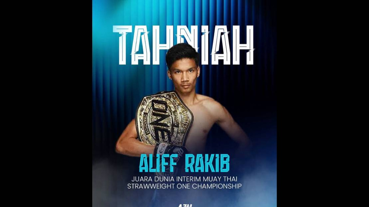 Aliff's Historic ONE Championship Victory Signals Malaysia's Rising Martial Arts Profile, Says DPM Zahid