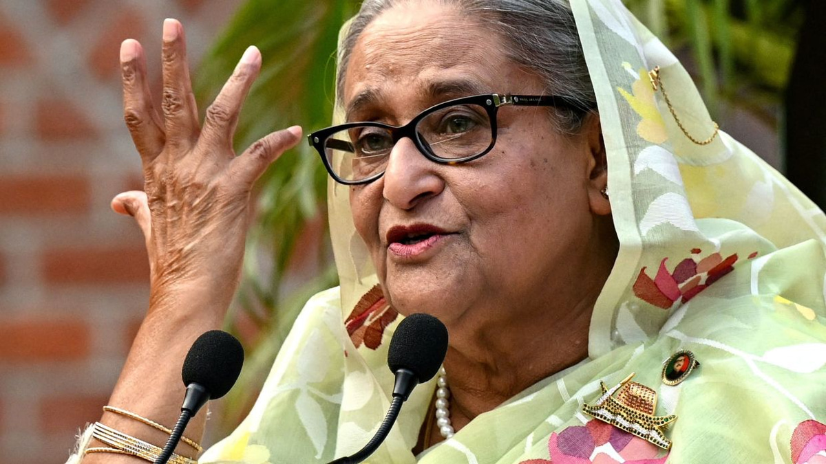 India Distances Itself From Hasina Virtual Address as Bangladesh Clamps Down on Media Coverage