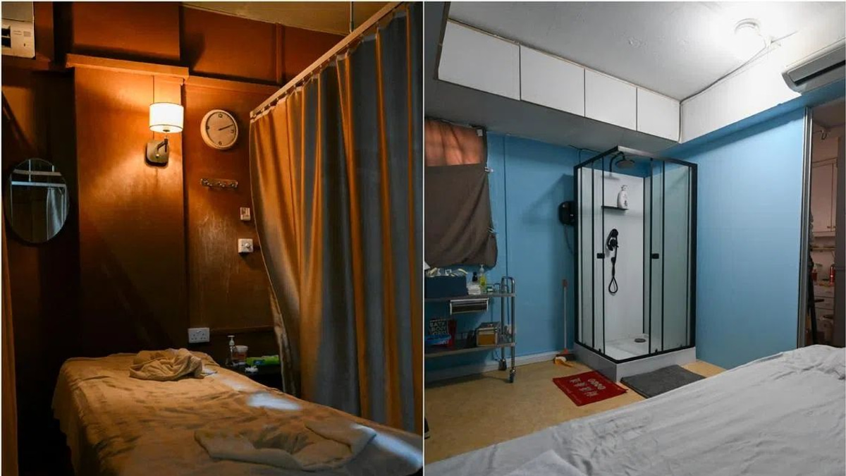 Three Singapore massage parlours raided over suspected vice activities