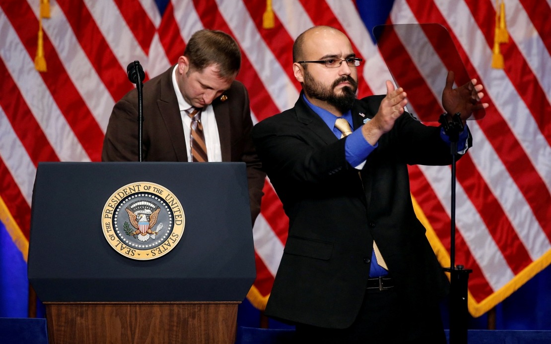 Trump's Teleprompter Operator Suspended Over Alleged Insider Betting Scheme