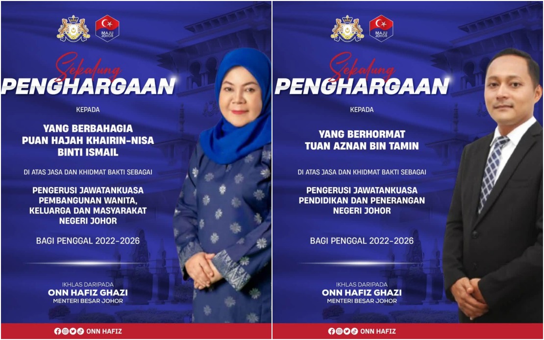 Onn Hafiz Hails Exco Reshuffle as Part of Johor's Administrative Refresh