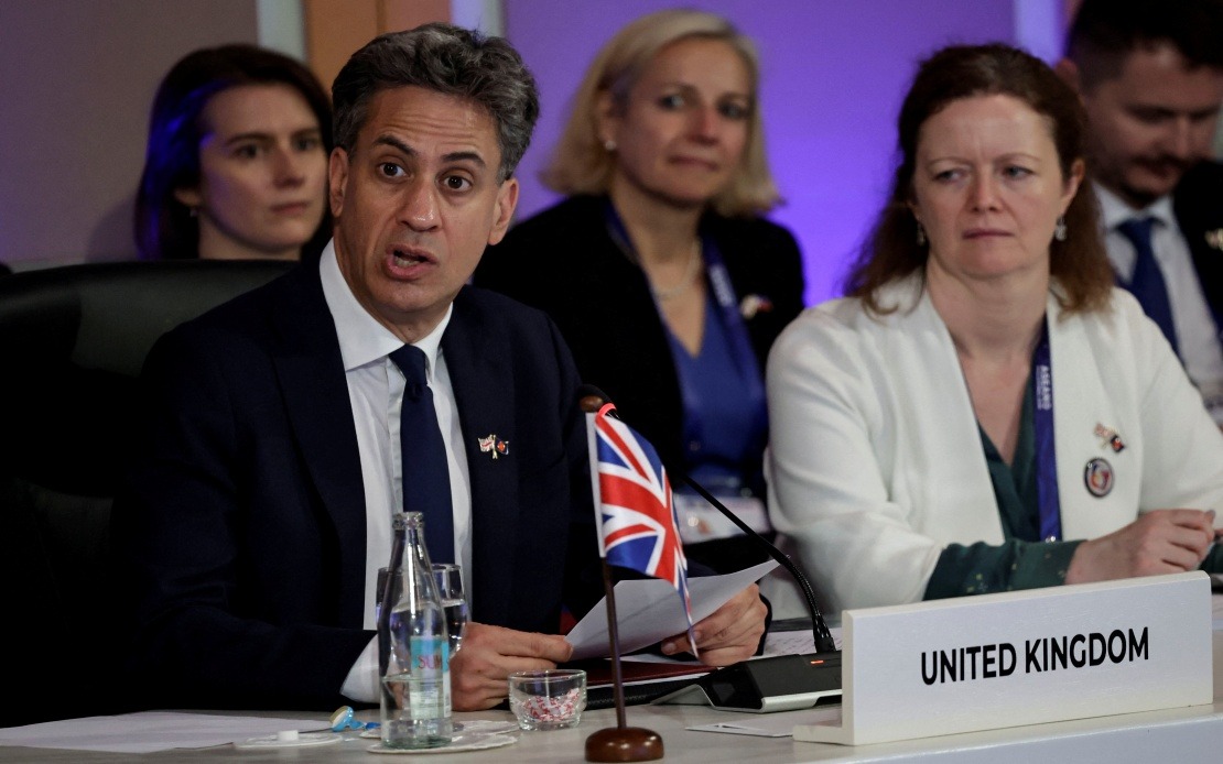 UK Foreign Secretary Ed Miliband Charts Course For Deeper European Engagement