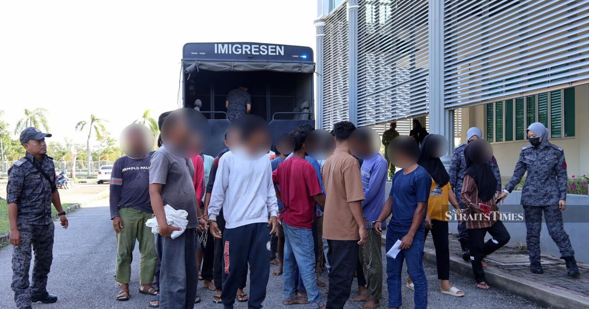 Court Penalises 29 Undocumented Migrants with Fines Up to RM10,000