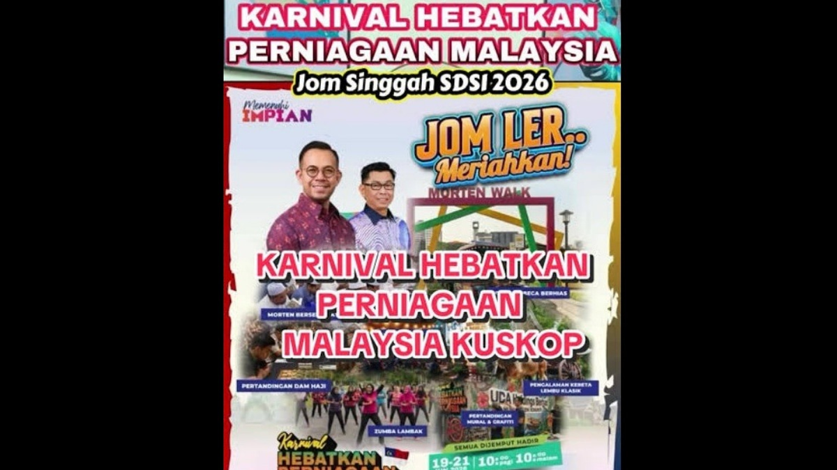 Melaka's Three-Day KHPM Carnival Aims to Draw 50,000 Visitors and Boost Local Enterprise