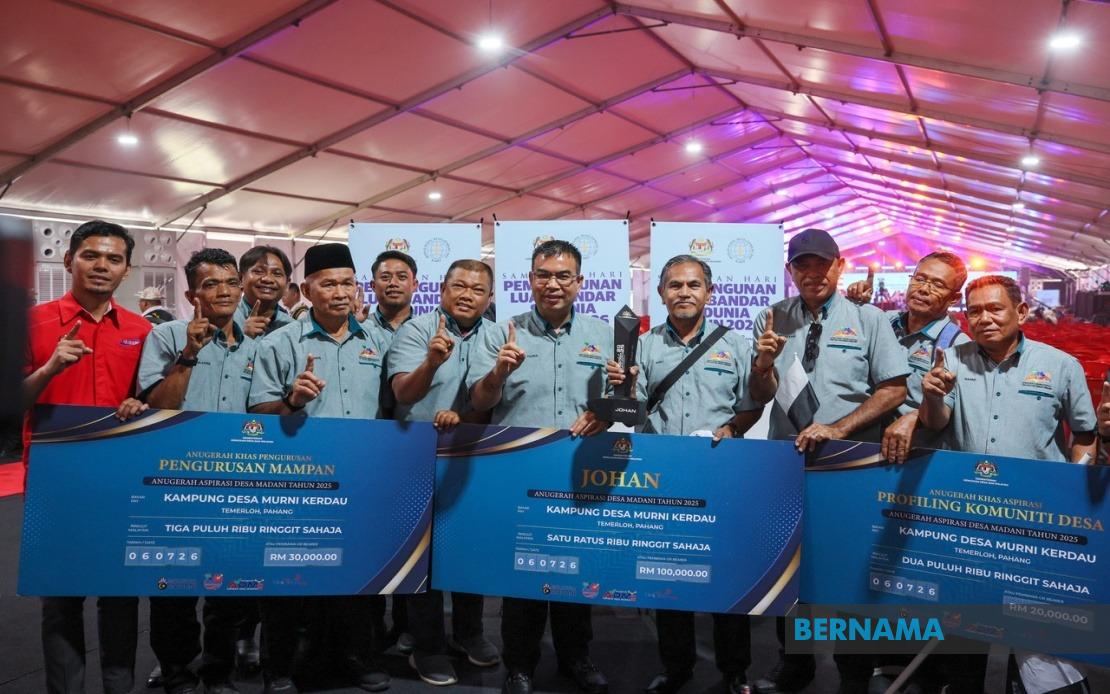 Desa Murni Kerdau Wins Three Awards at World Rural Development Day 2026 Celebration