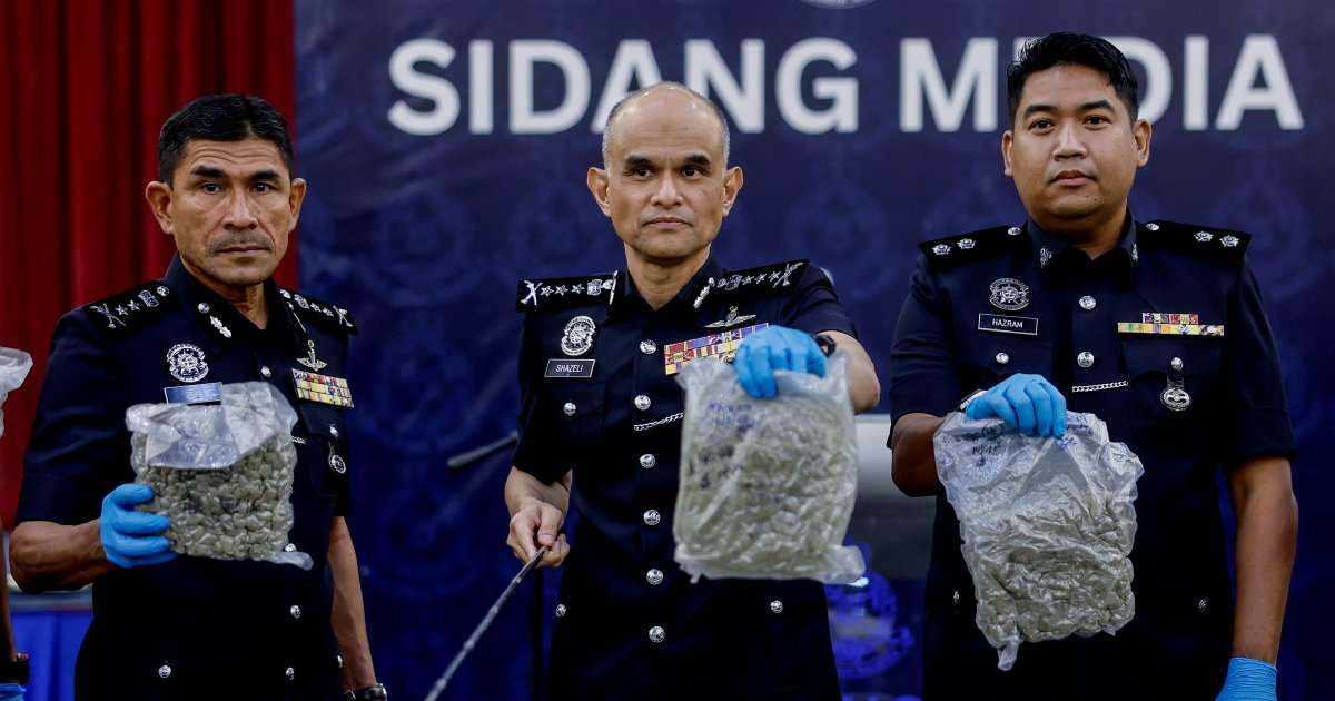 Seven Held After RM19.8 Million Cannabis Seizure at KLIA
